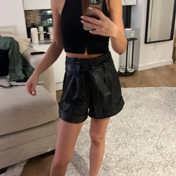 Abercrombie & Fitch Shorts Abercrombie Leather Shorts Poshmark
